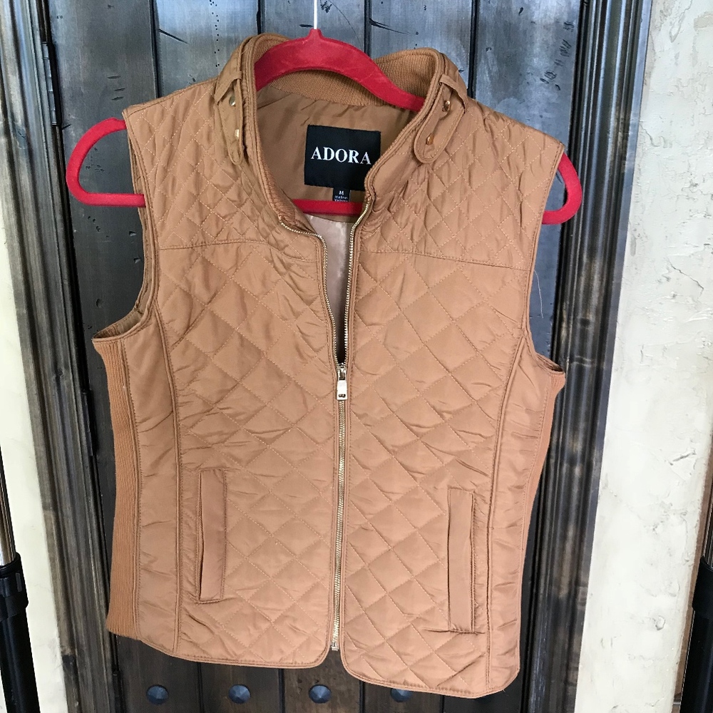 Adore Brown Vest Womens Medium